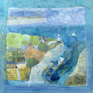 I Saw Three Ships (mixed media)