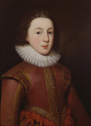 Tudor portrait of a Boy, c.1580-1600 (oil on canvas)