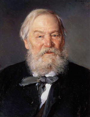Portrait of Alexi Ivanovitch Strelkovsky (1819-1904), 1889 (oil on canvas)