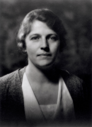 Pearl Buck (1892-1973) (b&w photo)