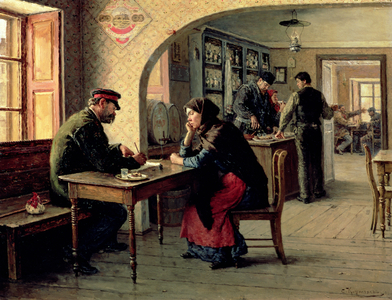 The Application, 1893 (oil on canvas)