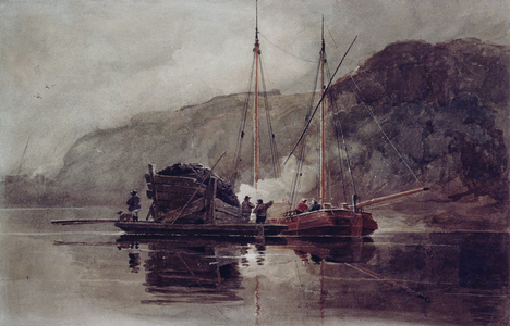 Coal Barges on the Medway