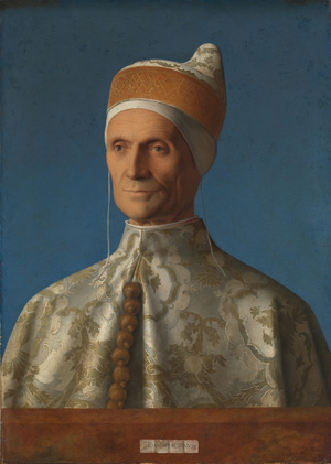 Leonardo Loredan, c.1501-2 (oil on panel)