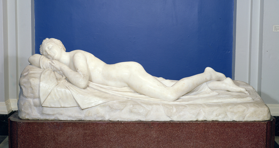 Sleeping Nymph, c.1820-24 (marble)