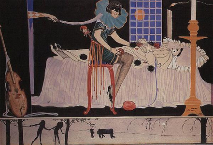 Pierrot and Columbine