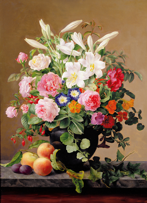 Still Life with Flowers and Fruit