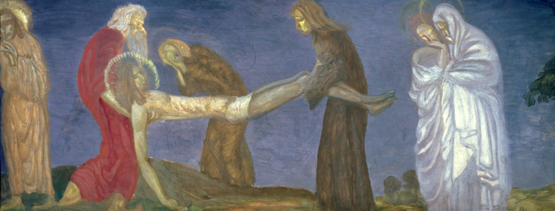 The Entombment, 1913 (oil on canvas)