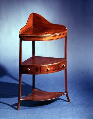 Corner stand, c.1805 (mahogany)