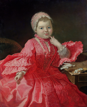 Portrait of a child, 18th century