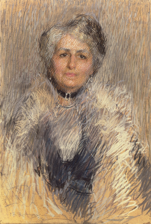 Portrait of a Lady, c.1914 (pastel)