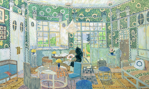 Set design for Ibsen's stage play 'Little Eyolf', 1907 (w/c on cardboard)