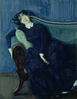 Sleeping woman in blue, 1903