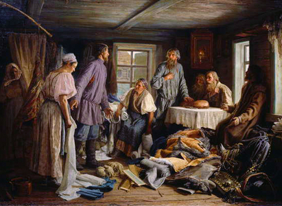 Division of Property, 1876 (oil on canvas)
