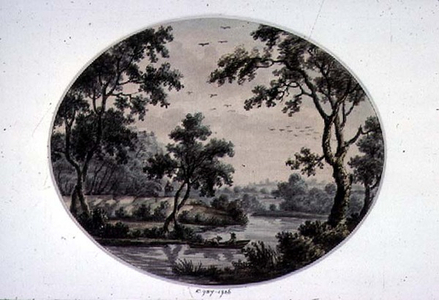 River Scene (drawing)