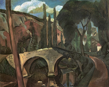 The Old Bridge, 1910 (oil on canvas)
