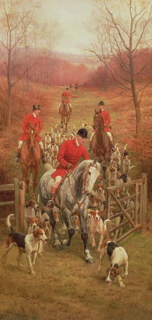 On the Scent, 1906 (oil on canvas)