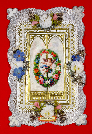 Faithful and True.  Victorian Valentine