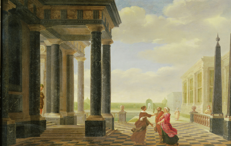 Figures in Conversation in a Classical Setting