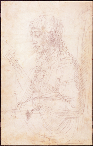 W.40 Sketch of a female figure