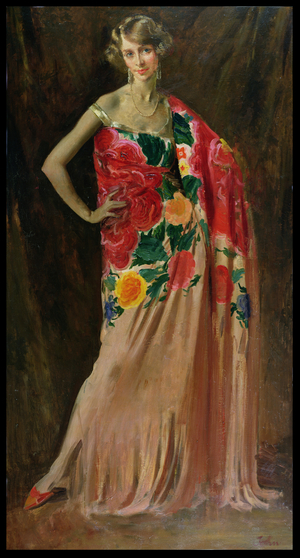 Portrait of Ethel Jacobs of Baltimore, 1927 (oil on canvas)