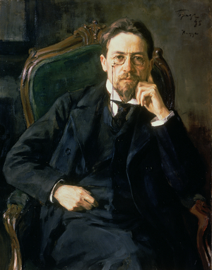 Anton Pavlovich Chekhov, 1898 (oil on canvas)