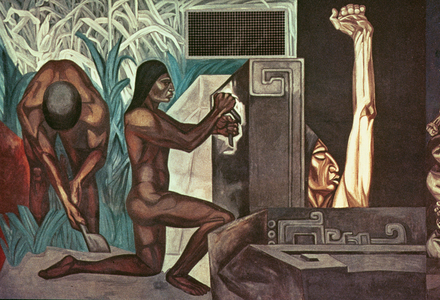 Pre-Columbian Golden Age, from The Epic of American Civilization, 1932-34 (mural)