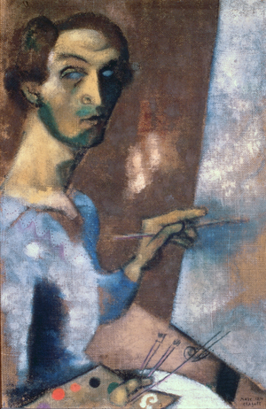 Self Portrait with Palette, 1914
