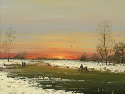 Dusk in Winter
