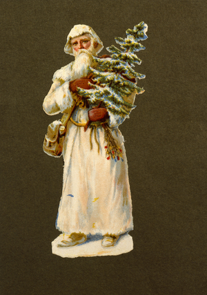 Father Christmas, postcard, early 20th century