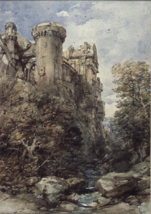 Craigmillar Castle (w/c on paper)