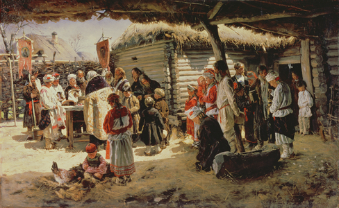 Easter Mass, 1887-88 (oil on canvas)