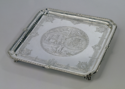 The Walpole Salver, 1728 (silver)