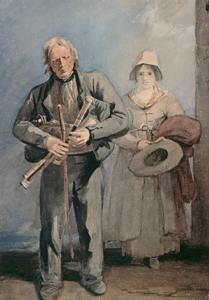 Blind Bagpipe Player