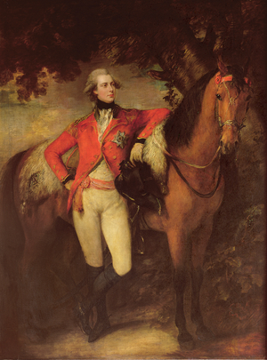 George IV, as Prince of Wales, 1782 (oil on canvas)