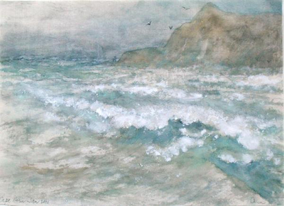 Cape Horn, January 2001, 2001 (powder colour on paper)