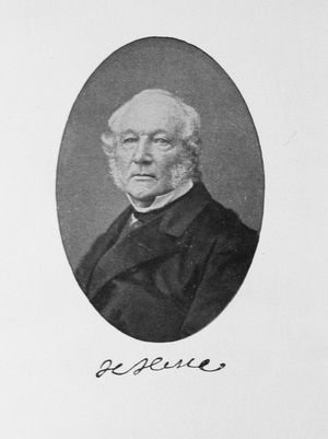 Portrait of Carl Hermann Hesse (1802-96) from 'My Uncle Hermann, Stories from my Time in Estland' by Monika Hunnius, 1930 (litho)