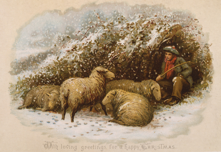 An Edwardian Christmas card