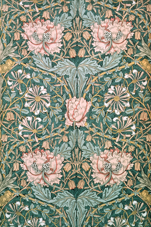 Honeysuckle, 1876 (printed cotton)