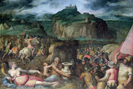The Siege of San Leo (fresco) (see 139094)