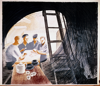 Sailors playing cards