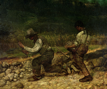 The Stonebreakers, c.1849 (oil on canvas)