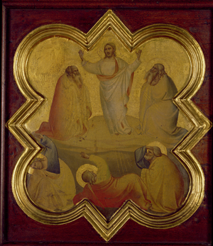 The Transfiguration (tempera & gold leaf on panel)