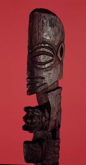 Staff God from Rarotonga, Cook Islands (wood)