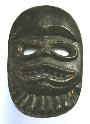 African Ibibio mask