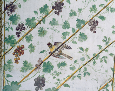 Detail of the vault of the cellar, Villa Medicea di Careggi (photo)