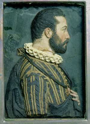 Portrait Relief of Francis I, King of France (1494-1547) (wax)