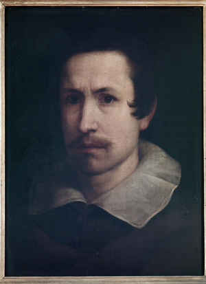 Self Portrait, 1627 (oil on board)