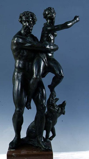 The Rape of Proserpine, c.1580 (bronze)