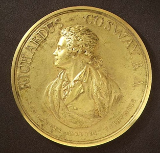 Portrait medal of the artist (bronze)