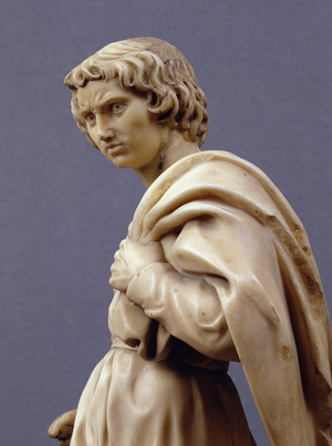 Saint Proculus, from the Arca di San Domenico, 1495 (marble) (detail) (see 134174)